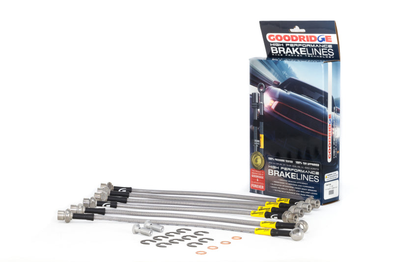 Goodridge 21196 08+ Toyota Tundra 2/4WD Brake Lines