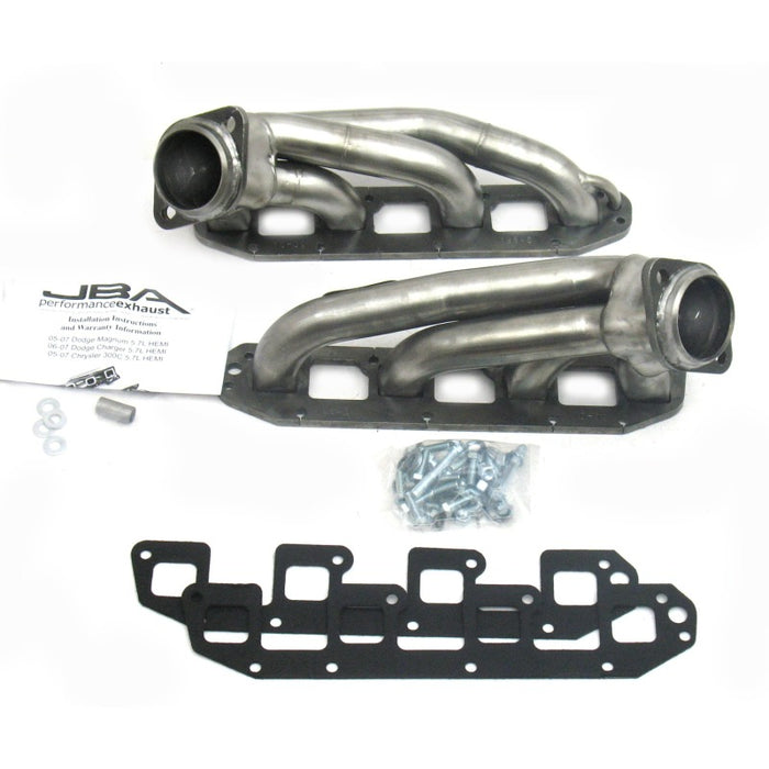 JBA 1964S 04-08 Chrysler 5.7L HEMI 1-3/4in Primary Raw 409SS Cat4Ward Header