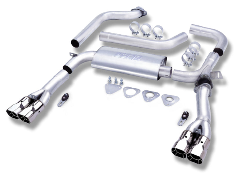 Borla 14555 95-97 Chevrolet Camaro / Pontiac Trans Am 5.7L 3in Adjustable SS Cat-Back