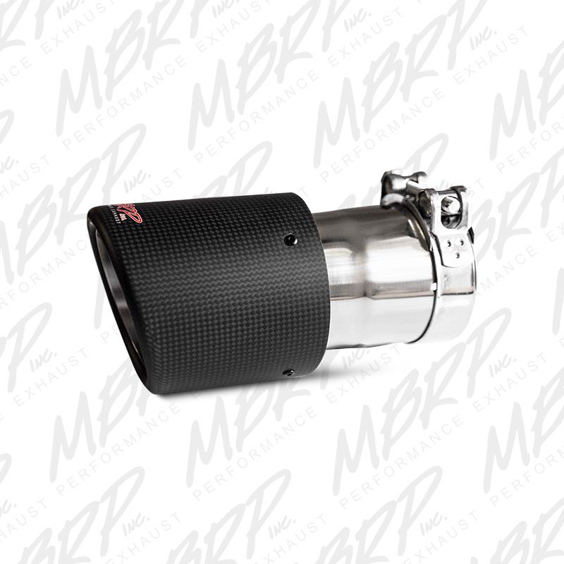 MBRP T5151CF Universal Carbon Fiber Tip 4.5in OD / 3in Inlet / 7.7in L