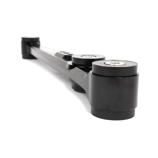 BLOX Racing BXSS-21204-BK-V2 V2 Billet Rear Lower Control Arms Poly Bushings 96-00 Honda Civic - Black