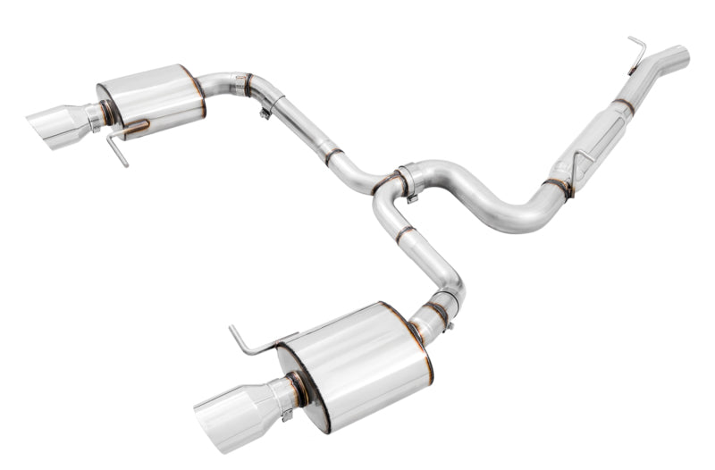 AWE Tuning 3015-32098 VW MK7 Golf Alltrack/Sportwagen 4Motion Touring Edition Exhaust - Polished Silver Tips
