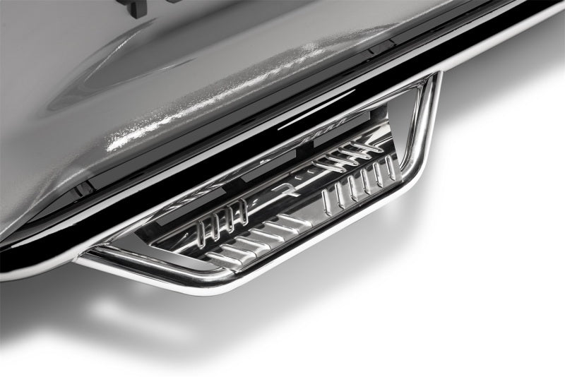 N-Fab HPC1980CC-SS Podium SS 2019 Chevy/GMC 1500 Crew Cab - Cab Length - Polished Stainless - 3in