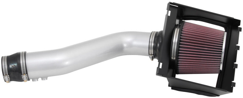 K&N Engineering 77-2585KS K&N 12-13 Ford F150 3.7L V6 Black High-Flow Performance Intake
