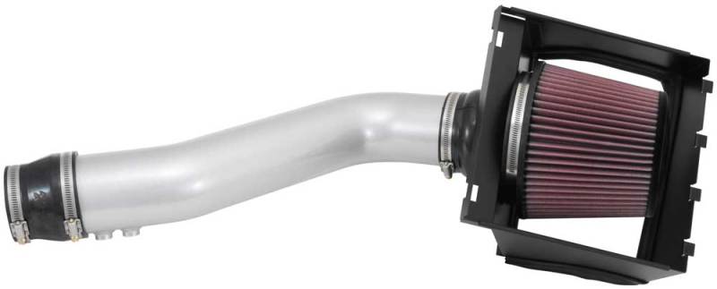 K&N Engineering 77-2585KS K&N 12-13 Ford F150 3.7L V6 Black High-Flow Performance Intake