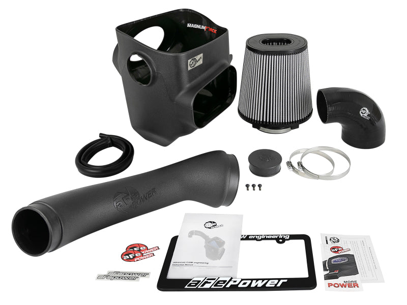 aFe 54-13026D Magnum FORCE Stage-2 Cold Air Intake System w/ Pro DRY S Media 16-19 Nissan Titan XD V8-5.0L(td)