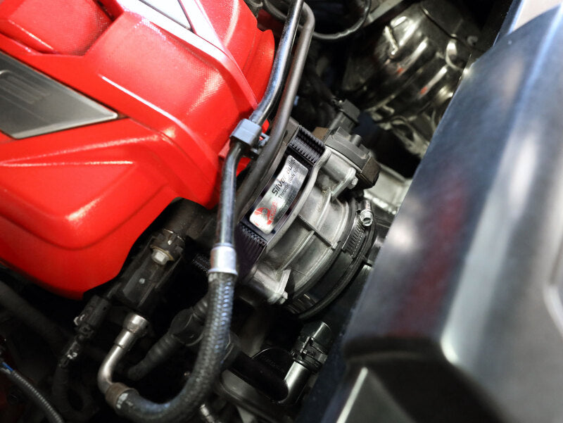 aFe 46-34017B 2020 Vette C8 Silver Bullet Aluminum Throttle Body Spacer / Works With Factory Intake Only - Blk