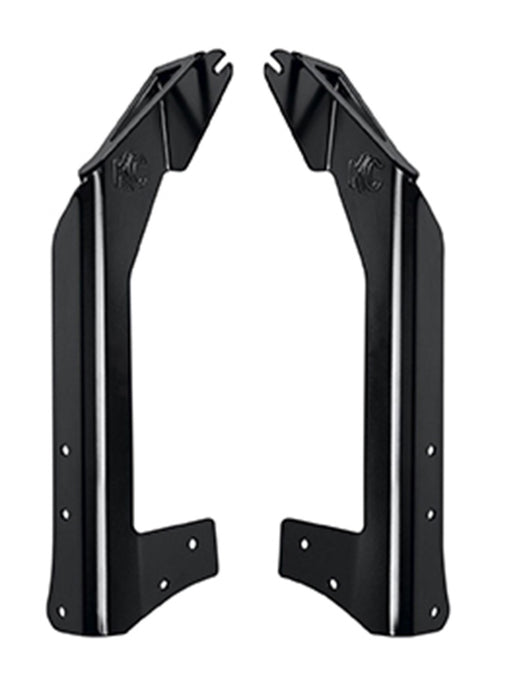 KC HiLiTES 7323 07-18 Jeep JK Overhead Mount Bracket Set (for 50in. Gravity LED Pro6/C-Series LED Lights)