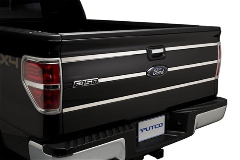 Putco 402702 09-14 Ford F-150 - SS Tailgate Accent - 6pcs (3 Horizontal Lines) Tailgate Accents