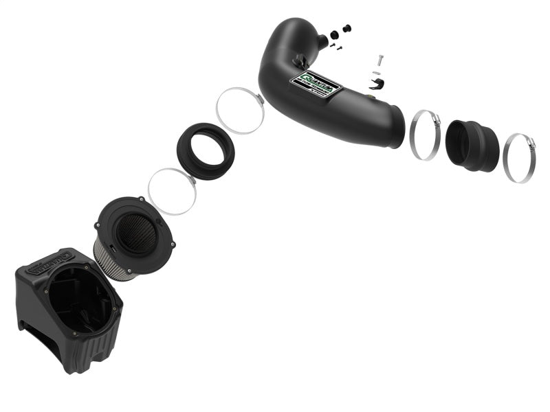 aFe 53-10004D Quantum Pro DRY S Cold Air Intake System 17-18 Ford PowerStroke V8 6.7L (td)