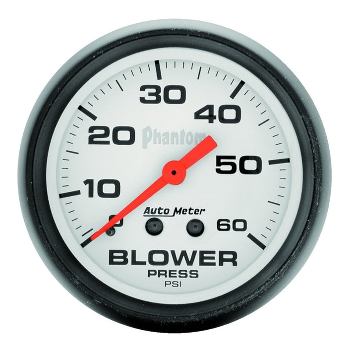 AutoMeter 5802 Gauge Boost 2-5/8in. 60PSI Mechanical Phantom
