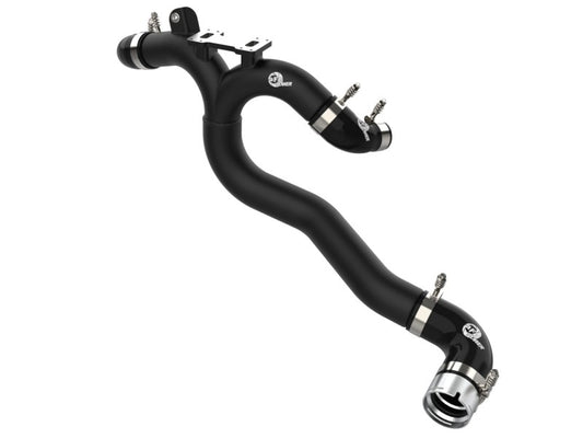 aFe 46-20508-B Kia Stinger 18-22 V6-3.3L (tt) BladeRunner Hot Charge Pipe- Black