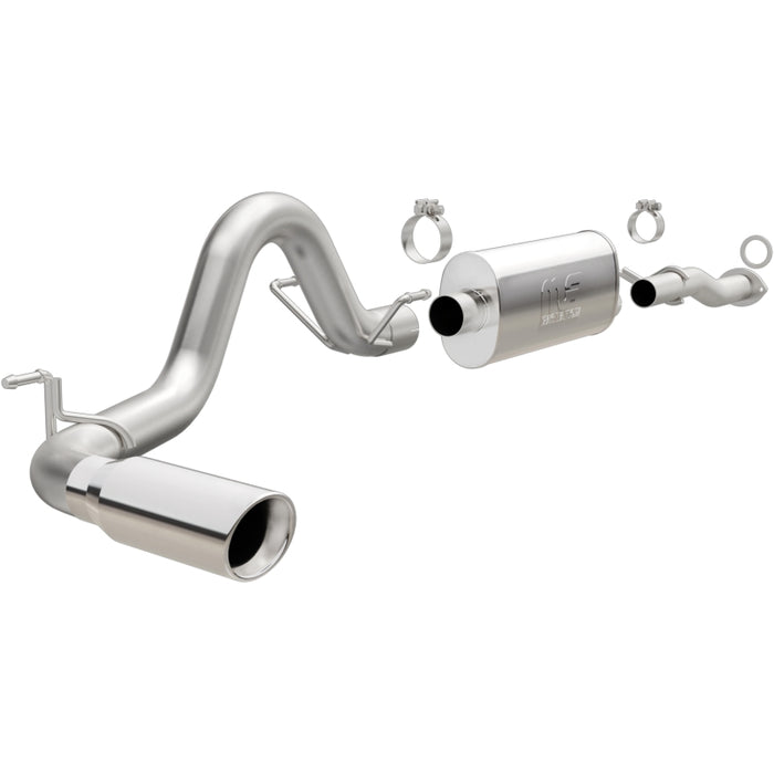 Magnaflow 19291 MagnaFlow Cat-Back 2016 Toyota Tacoma 3.5L V6 SS 3in Single Pass Side Exit Rear 4in Tip