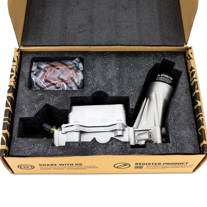 Mishimoto MMOFH-JK-12 12-18 Jeep Wrangler JK Aluminum Oil Filter Housing 3.6L
