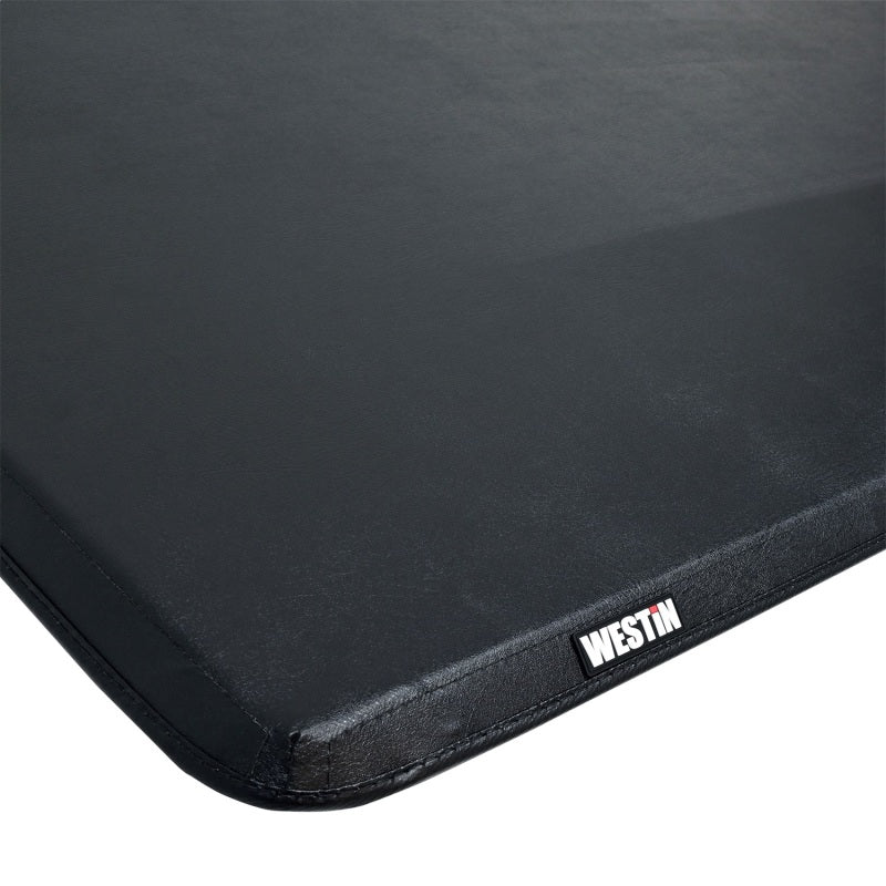 Westin 19-24735 19-24 Chevrolet Silverado/GMC Sierra 1500 5ft. 10in. Bed Soft Tri-Fold Tonneau Cover - Black
