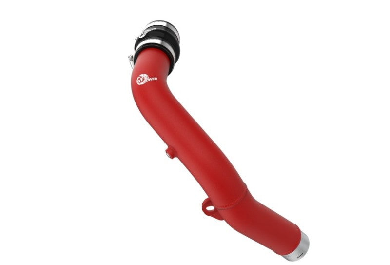 aFe 46-20668-R BladeRunner 2-1/2 IN Aluminum Hot Charge Pipe Red 22-23 Subaru WRX H4-2.4L (t)