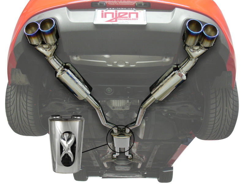 Injen SES1390TT 10-15 Hyundai Genesis Coupe 3.8L V6 SS CB Exhaust w/ Quad Titanium Tips