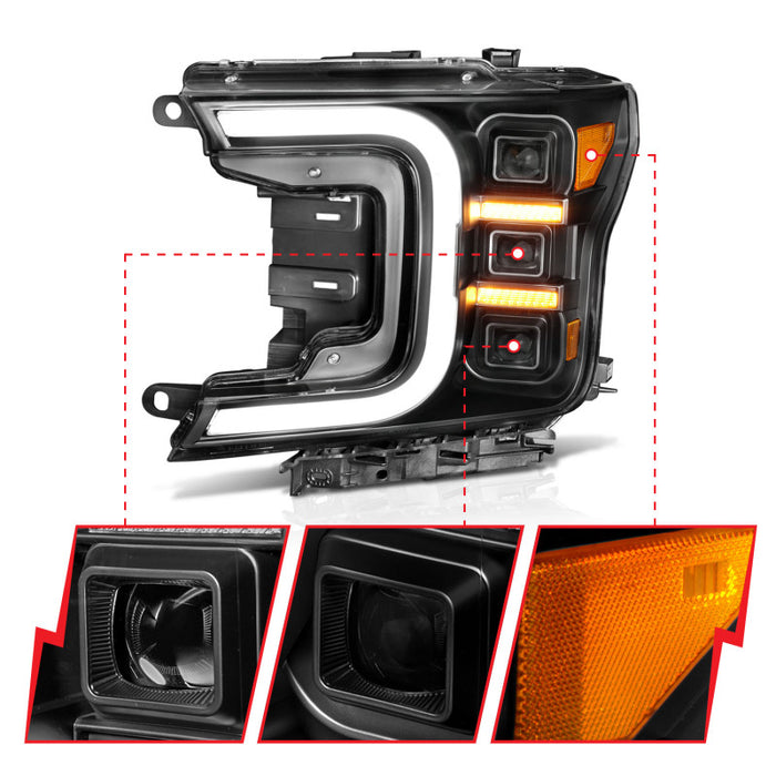 ANZO 111520 ANZ LED/Projector Headlights