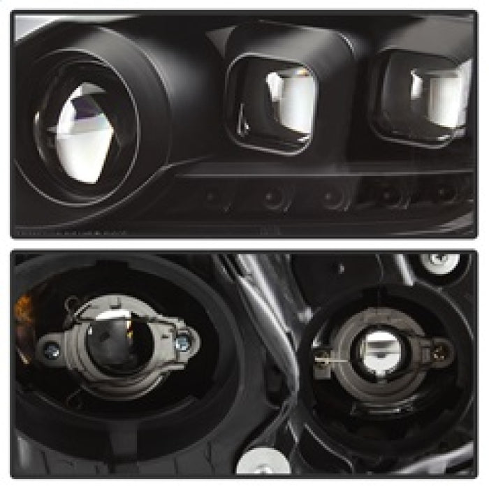 SPYDER 9039331 xTune Infiniti G37 Coupe (non-AFS) 08-15 Projector Headlights - Black PRO-JH-IG3708-2D-LB-BK
