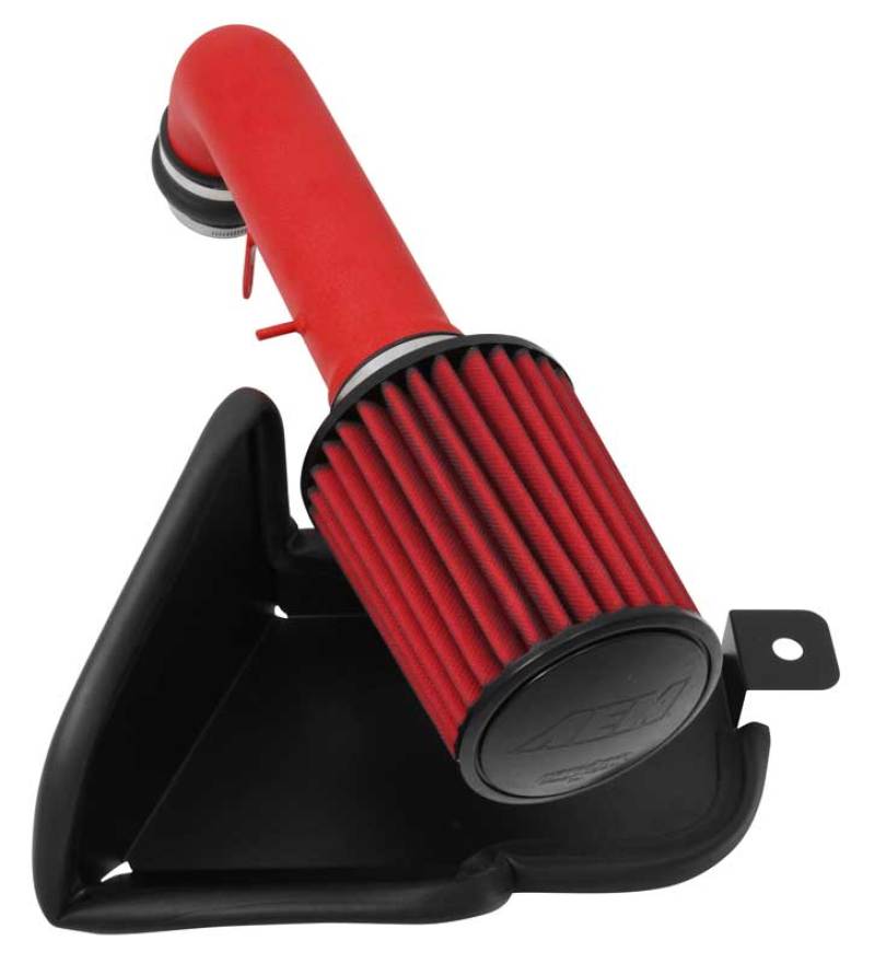 AEM Induction 21-746WR 2015 Volkswagen Golf GTI 2.0L Cold Air Intake System Wrinkle Red