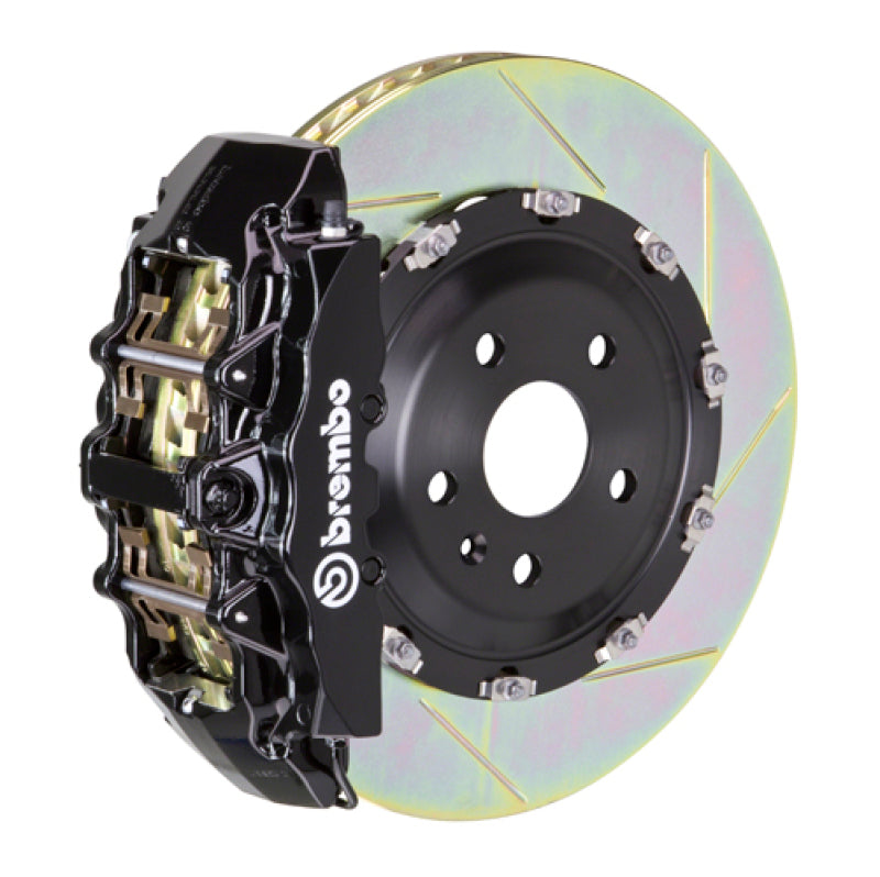 Brembo 1N2.8505A1 08-13 M3/11-12 1M Front GT BBK 6 Piston Cast 365x34 2pc Rotor Slotted Type1-Black