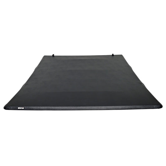 Westin 19-24705 19-24 RAM 1500 New Body (Excl. Classic) 5ft. 7in. Bed Soft Tri-Fold Tonneau Cover - Black