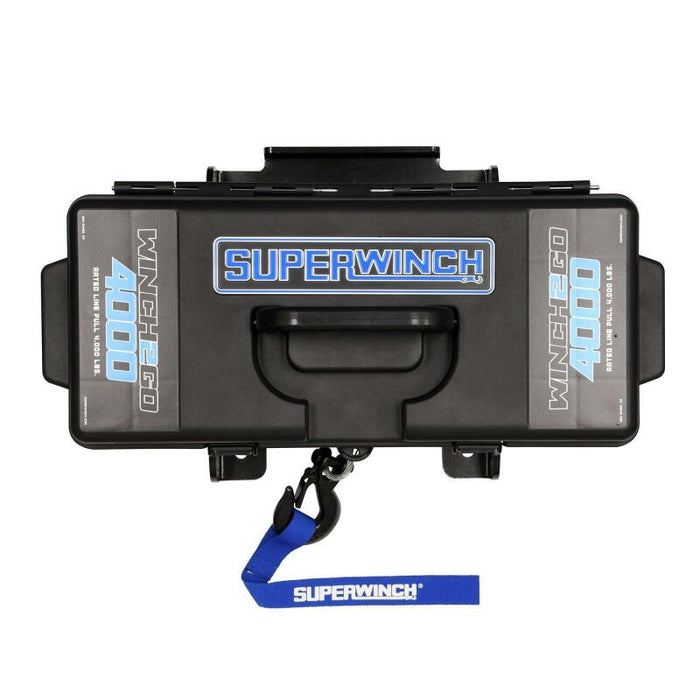 Superwinch 1140222 4000 LBS 12V DC 3/16in x 50ft Steel Rope Winch2Go Steel Rope