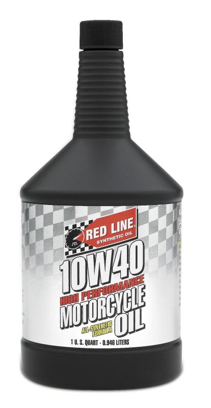 Red Line 42404 10W40 Motorcycle Oil - Quart