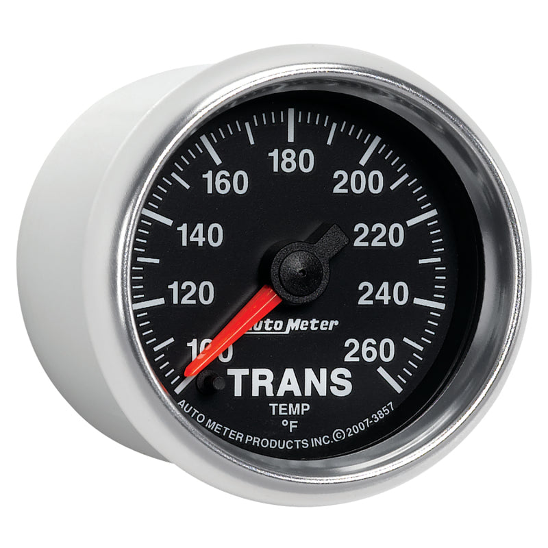 AutoMeter 3857 Autometer GS 100-260 degree Electronic Trans Temperature Gauge