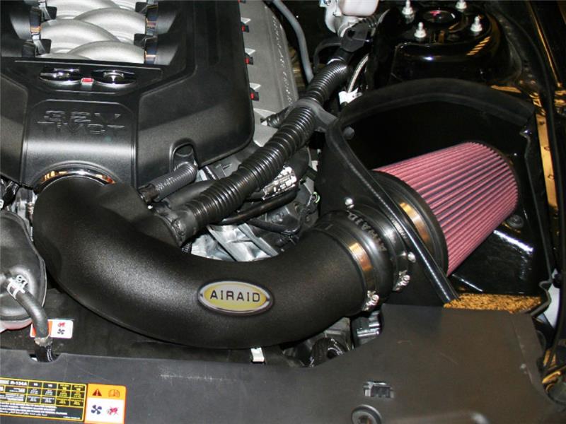 Airaid 450-303 11-14 Ford Mustang GT 5.0L Race Only (No MVT) MXP Intake System w/ Tube (Oiled / Red Media)