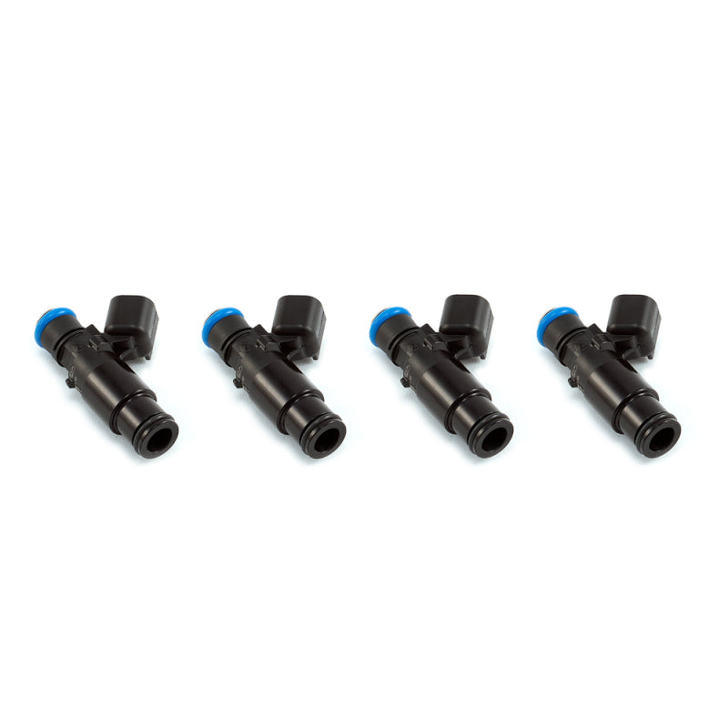 Injector Dynamics 1700.48.14.14B.4 1700x USCAR Connector / 48mm Length / 14mm (Black) BOTTOM Adaptor - Set of 4