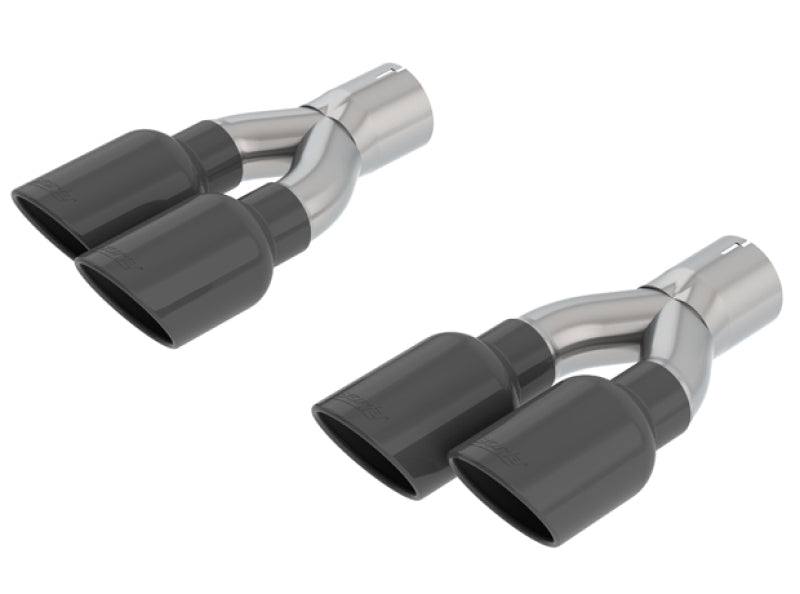 Borla 60672BC 18+ Jeep Grand Cherokee TrackHawk 6.2L V8 Black Chrome 3in Tip Kit (For PN 140755 and 140756)