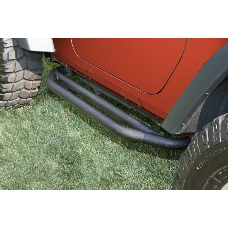 Rugged Ridge 11504.21 RRC Side Armor Guards 07-18 Jeep 2-Door Jeep Wrangler