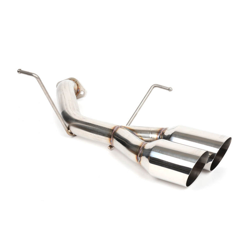 BLOX Racing BXEX-51106 2022+ WRX Muffler Delete / Axle Back Single Wall 4in - Polished Tips