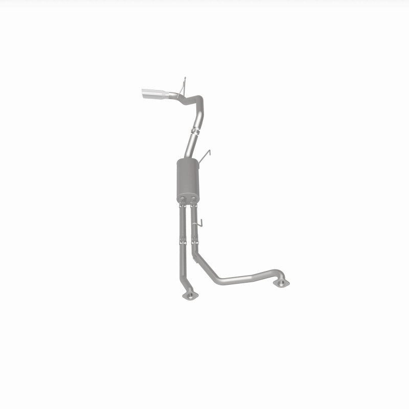 Magnaflow 19421 MagnaFlow CatBack 07-15 Nissan Titan V8 LGAS/LFLEX Single MF Polished Stainless Exhaust
