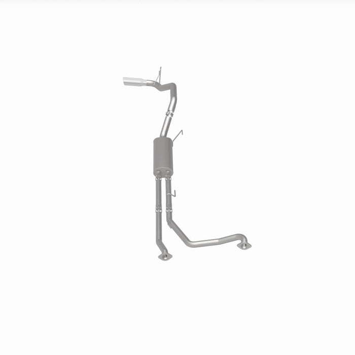 Magnaflow 19421 MagnaFlow CatBack 07-15 Nissan Titan V8 LGAS/LFLEX Single MF Polished Stainless Exhaust