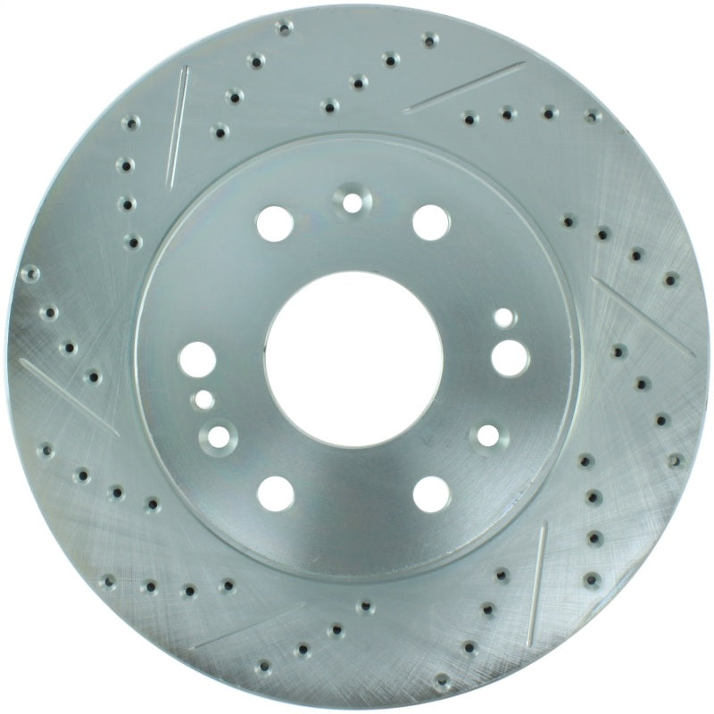 Stoptech 227.66057R StopTech Select Sport 07-11 GM Silverado 1500 Slotted and Drilled Right Front Rotor