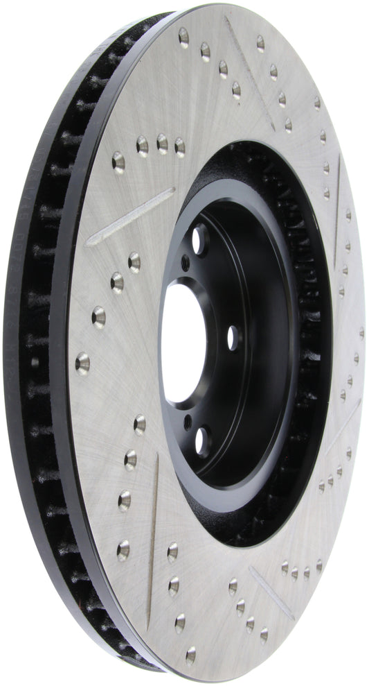 Stoptech 127.44104R StopTech 5/93-98 Toyota Supra Turbo Right Front Slotted & Drilled Rotor