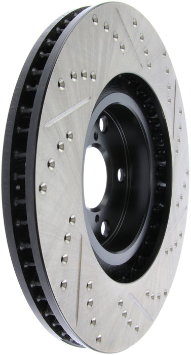 Stoptech 127.44104R StopTech 5/93-98 Toyota Supra Turbo Right Front Slotted & Drilled Rotor