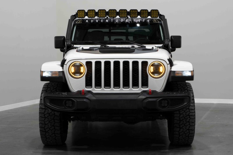 Diode Dynamics DD7262 Jeep JL SS5 Pro CrossLink Windshield - White Combo Lightbar Kit