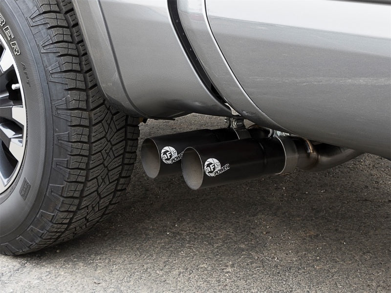 aFe 49-46126-B POWER Rebel Series 2-1/2in 409 SS Cat Back Exhaust w/ Black Tips 16-17 Nissan Titan V8 5.6L