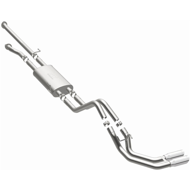 Magnaflow 15306 MagnaFlow 14 Toyota Tundra V8 4.6L/5.7L Stainless C/b Exhaust Dual same side pass. rear tire