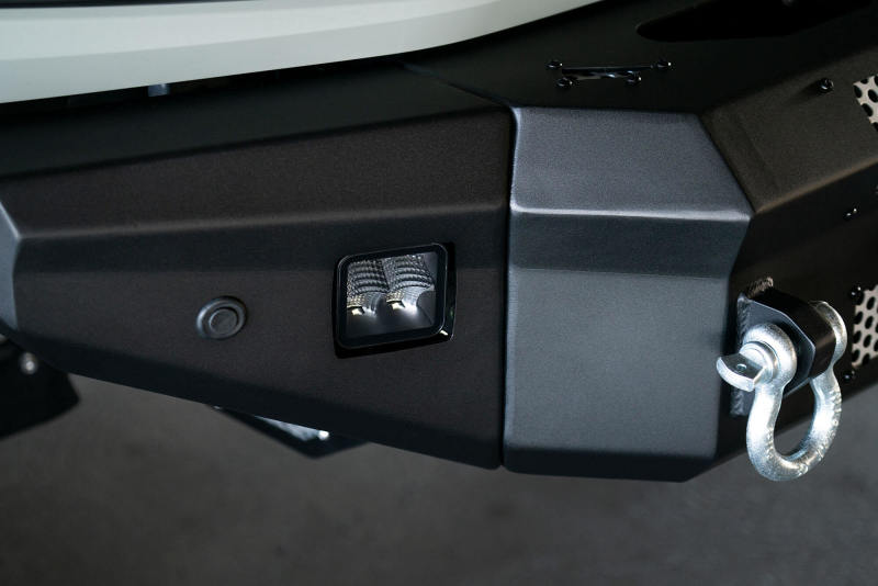 DV8 Offroad FBBR-01 2021+ Ford Bronco Front Bumper Winch Capable w/ Optional Bull Bar/Aux Light Opening