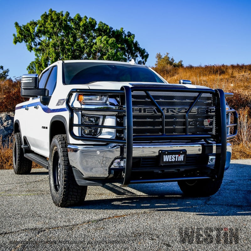 Westin 57-3995 2020 Chevrolet Silverado 2500/3500 HDX Grille Guard - Black