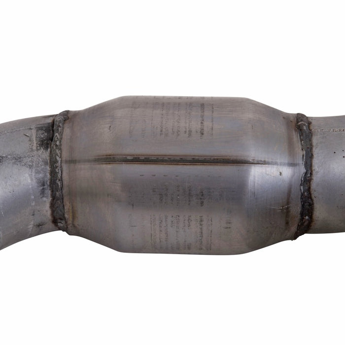 BBK 1786 79-04 Mustang Coyote Swap Short Mid X Pipe w Catalytic Converters 3.0 For Long Tube Headers