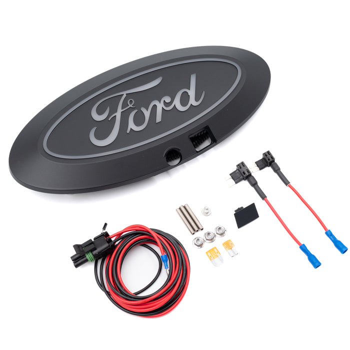 Putco 92605 21-22 Ford F-150 Front Luminix Ford LED Emblem - w/ Camera CutOut