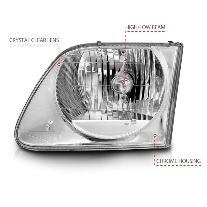 ANZO 111030 ANZ Crystal Headlights