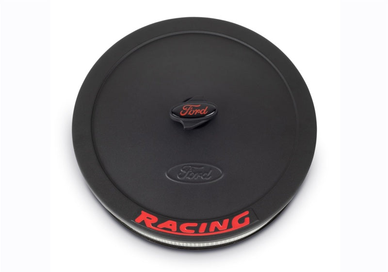 Ford Racing 302-352 Air Cleaner Kit - Black Crinkle Finish w/ Red Emblem