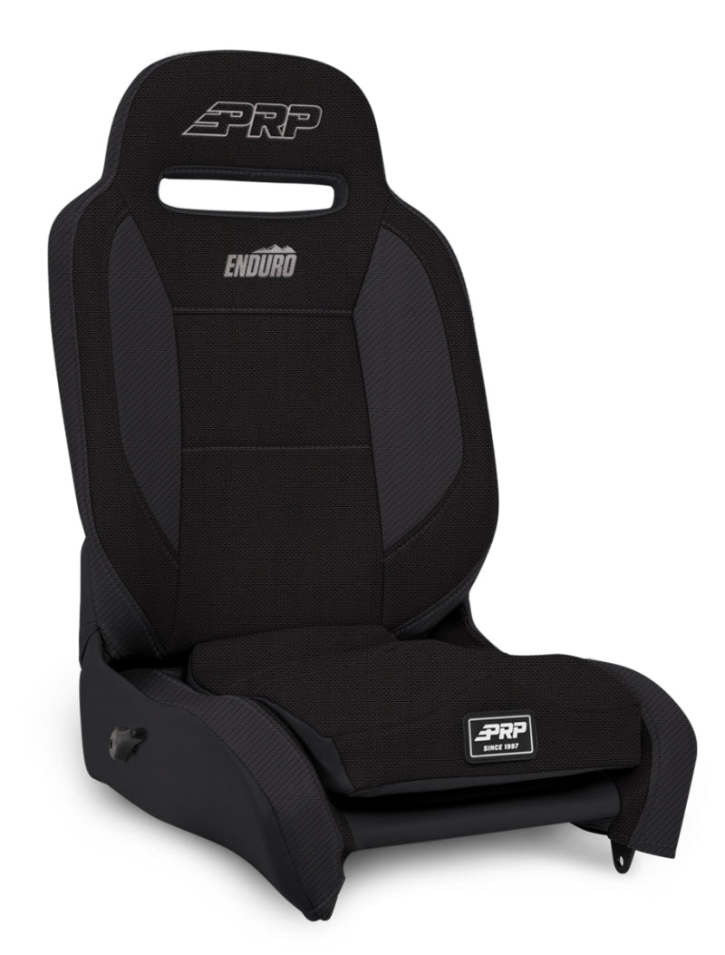 PRP Seats A31011044-50 PRP Enduro Elite Reclining Suspension Seat (Driver Side) - All Black