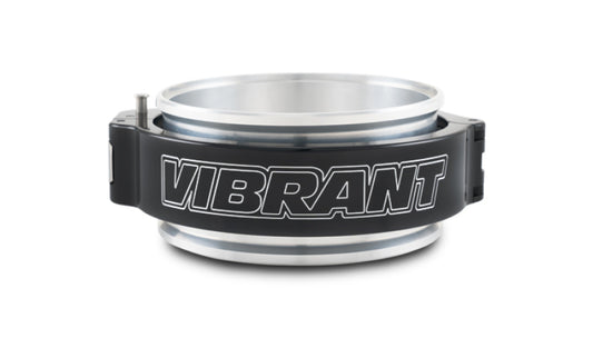 Vibrant 32518 4in O.D. Aluminized HD 2.0 Clamp Assembly - Anodized Black